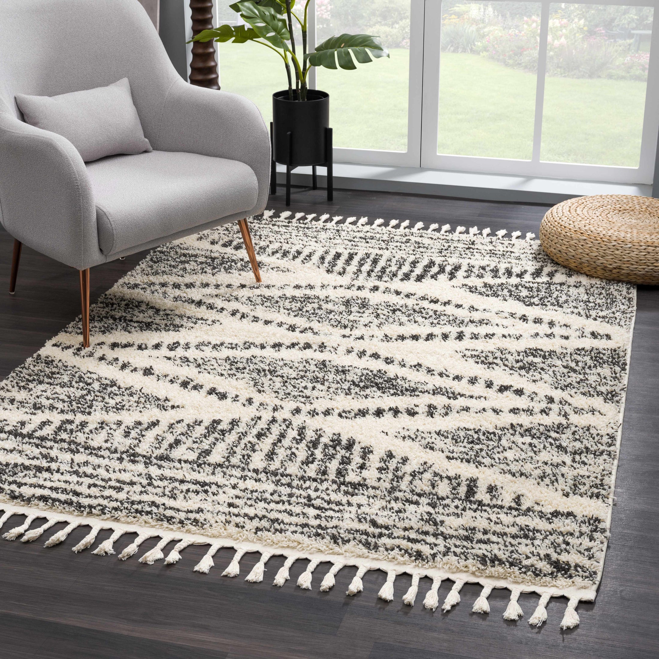 Fishhook Berber Shag Carpet