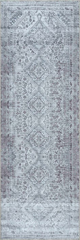 Load image into Gallery viewer, Barny Gray Washable Area Rug
