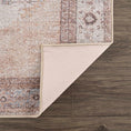 Load image into Gallery viewer, Analu Peach Washable Area Rug
