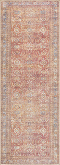 Load image into Gallery viewer, Anshu Peach Washable Area Rug - Clearance
