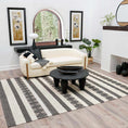 Load image into Gallery viewer, Whittington Black&White Wool Rug - Clearance
