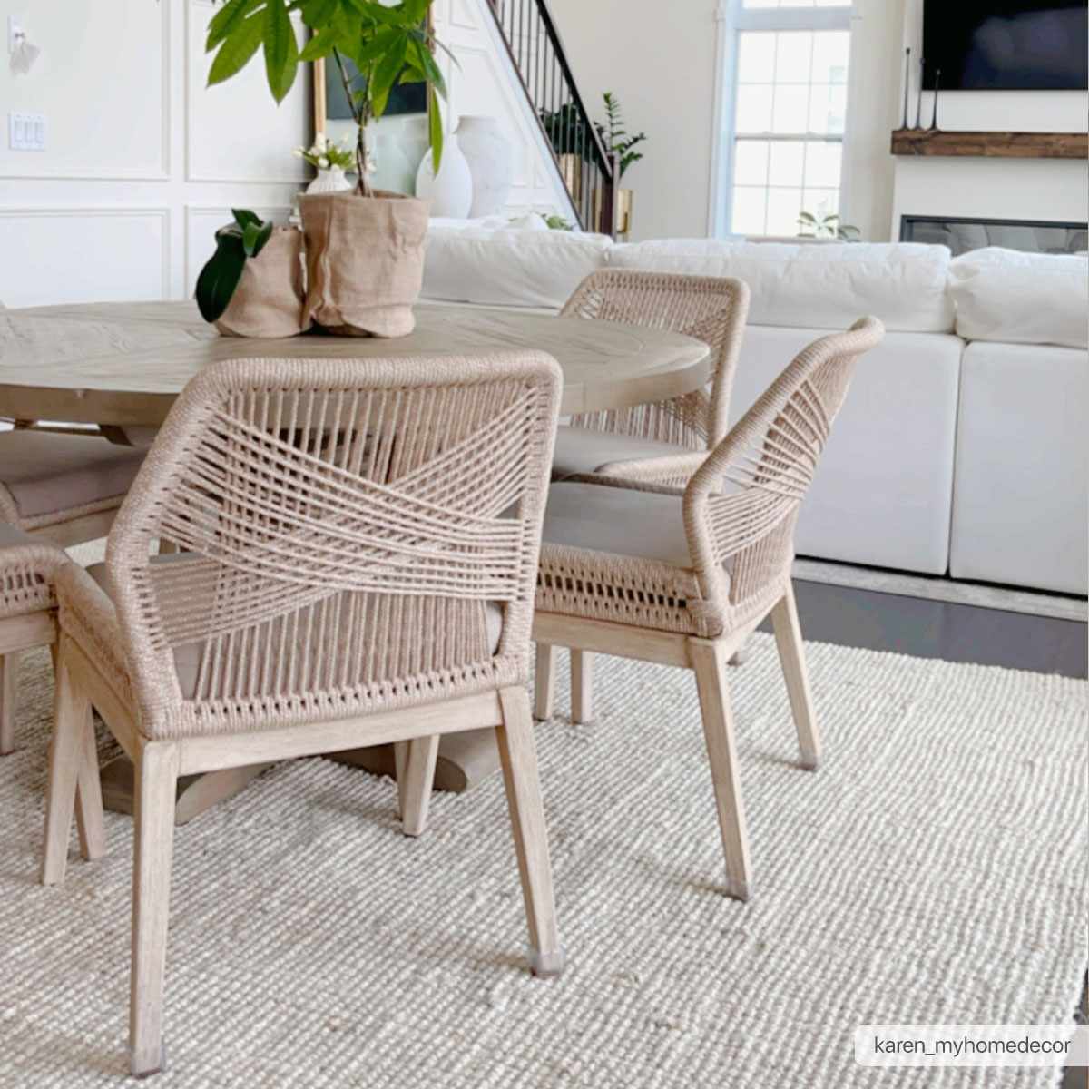 Calla Jute Beige Area Rug - Livabliss x Becki Owens