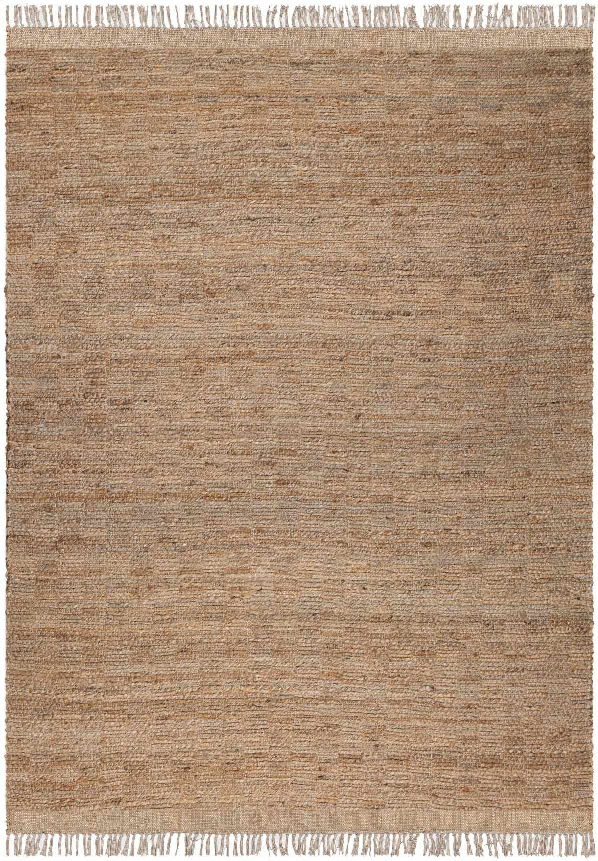 Lonut Lite Checkered Jute Rug