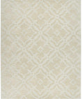 Load image into Gallery viewer, Fyffe Embossed Beige Wool Area Rug
