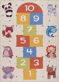 Load image into Gallery viewer, Lundy Washable Kids Hopscotch Colorful Rug
