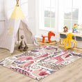 Load image into Gallery viewer, Natal Animal Print Washable Kids Rug
