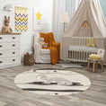 Load image into Gallery viewer, Kids Dinosaur Animal Print Nursery Area Rug - Clearance
