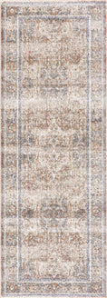 Load image into Gallery viewer, Arias Beige Blue Washable Area Rug
