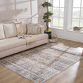 Load image into Gallery viewer, Arias Beige Blue Washable Area Rug
