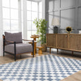 Load image into Gallery viewer, Brone Checkered Washable Area Rug
