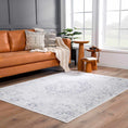 Load image into Gallery viewer, Akram Cream & Antrasit Washable Area Rug
