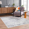 Load image into Gallery viewer, Akram Cream & Antrasit Washable Area Rug
