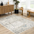 Load image into Gallery viewer, Cabacungan Cream Washable Area Rug - Clearance
