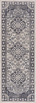 Load image into Gallery viewer, Cabacungan Cream & Gray Washable Area Rug
