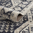 Load image into Gallery viewer, Cabacungan Cream & Gray Washable Area Rug
