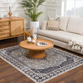 Load image into Gallery viewer, Cabacungan Cream & Gray Washable Area Rug
