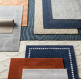 Load image into Gallery viewer, Brockton Solid Wool Gray Area Rug
