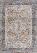 Load image into Gallery viewer, Blue Orange Hera Washable area rug - Clearance
