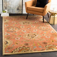 Load image into Gallery viewer, Conesus Burnt Orange 1112 Wool Area Rug
