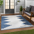 Load image into Gallery viewer, Djugun Navy Indoor & Outdoor Rug
