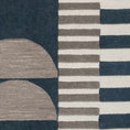 Load image into Gallery viewer, Brooklyn Blue&Gray Modern Wool Rug
