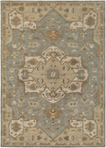 Load image into Gallery viewer, Broomfield Gray 1144 Wool Area Rug
