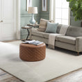 Load image into Gallery viewer, Brockton Solid Wool Light Beige Area Rug
