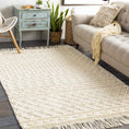 Load image into Gallery viewer, Brothers Beige Wool&Cotton Rug
