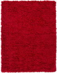 Load image into Gallery viewer, Siari Solid Red Shag Carpet
