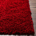 Load image into Gallery viewer, Siari Solid Red Shag Carpet
