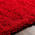 Load image into Gallery viewer, Siari Solid Red Shag Carpet
