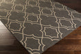 Load image into Gallery viewer, Unique Black Lattice Trellis Outdoor Rug
