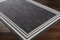 Load image into Gallery viewer, Coonamble Bordered Antrasit Outdoor Rug
