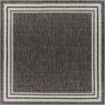 Load image into Gallery viewer, Coonamble Bordered Antrasit Outdoor Rug
