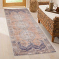 Load image into Gallery viewer, Carrabelle Peach Washable Area Rug - Clearance
