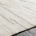 Load image into Gallery viewer, Cypress Cream Textured Wool Rug
