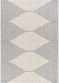 Load image into Gallery viewer, Stephan Blue & Cream Outdoor Rug
