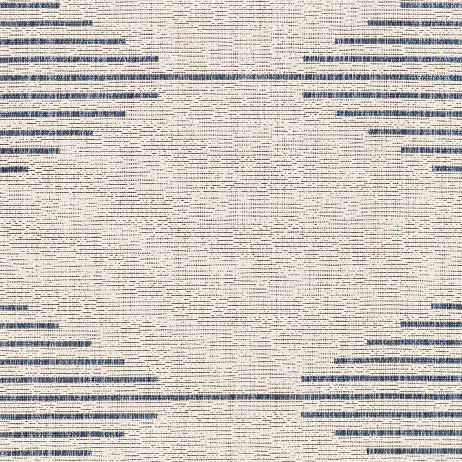 Stephan Blue & Cream Outdoor Rug