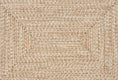 Load image into Gallery viewer, Cream Braided Faux Jute Rug
