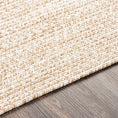 Load image into Gallery viewer, Cream Braided Faux Jute Rug
