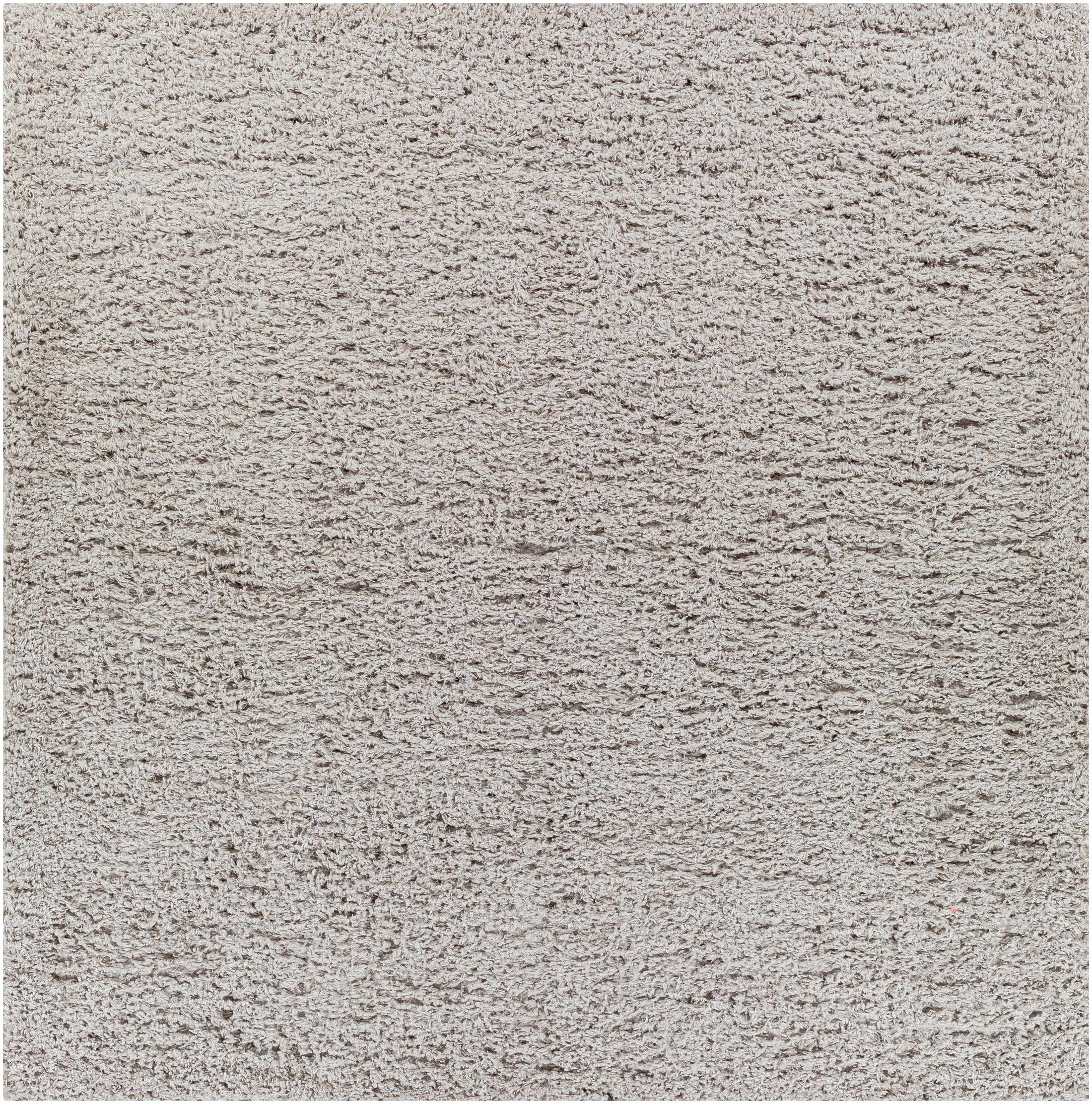 Siari Solid Medium Gray Shag Rug