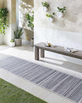 Load image into Gallery viewer, Imboden Black&White Outdoor Rug
