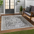 Load image into Gallery viewer, Kingscliff Black&White Outdoor Rug - Clearance
