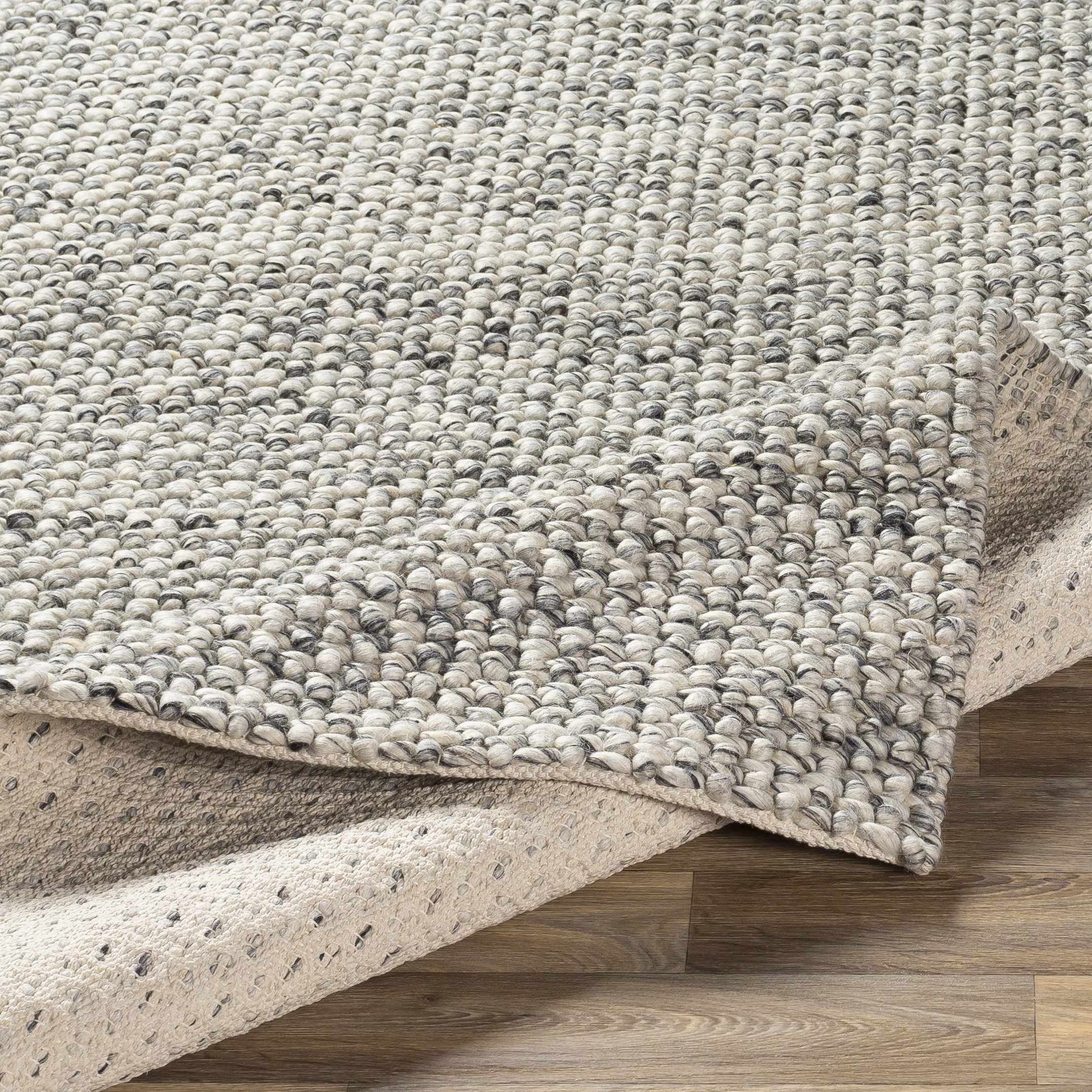 Lucerne Gray LNE-1001 Wool Rug