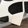 Load image into Gallery viewer, Brooklyn Black&White Modern Wool Rug
