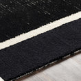 Load image into Gallery viewer, Brooklyn Black&White Modern Wool Rug
