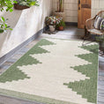 Load image into Gallery viewer, Djugun Green Outdoor Rug
