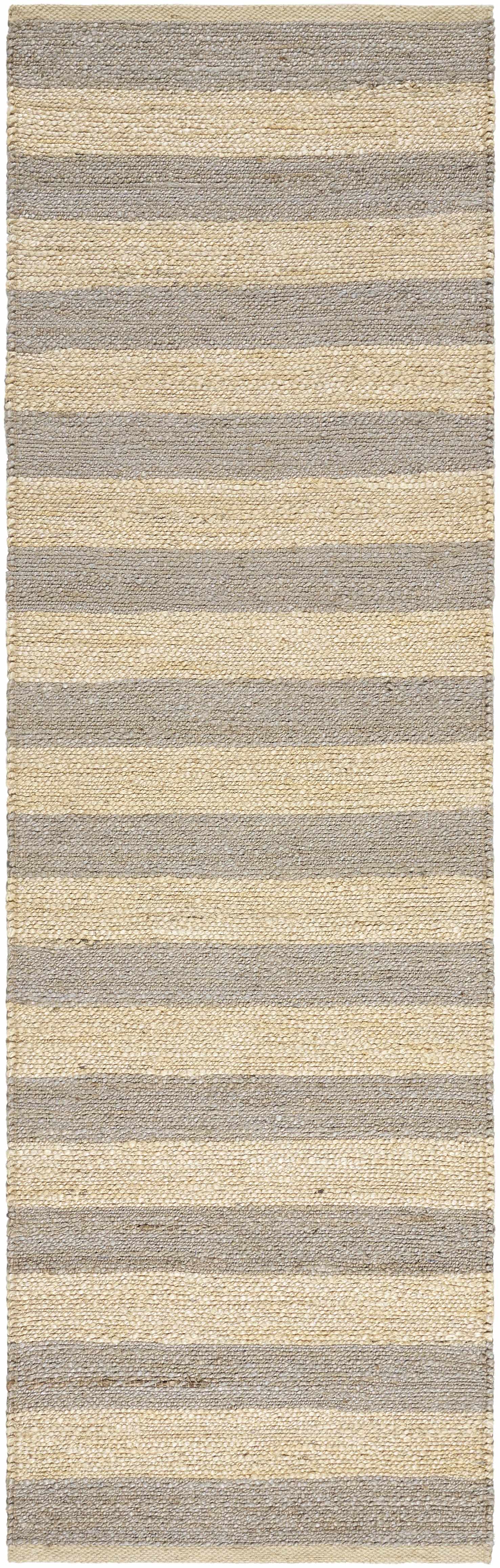 Ilkay Block Stripe Jute Rug