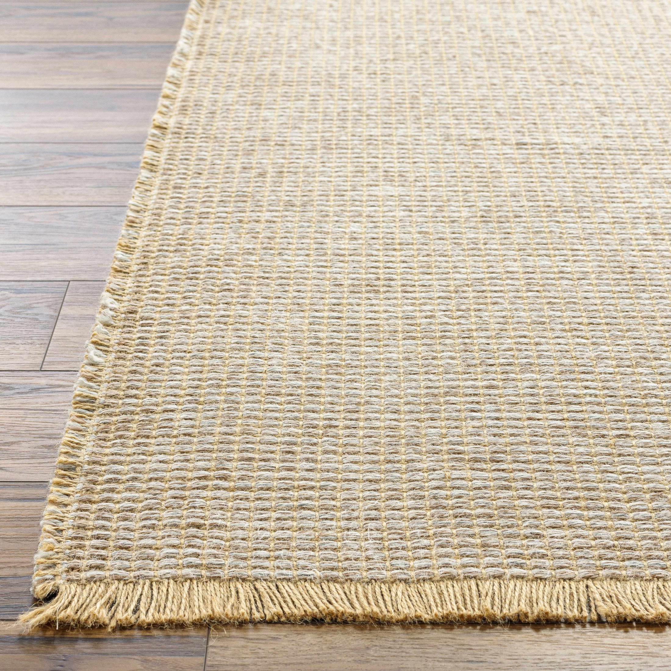 Kimi Jute Cream & Gray Area Rug - Becki Owens x Livabliss