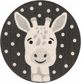 Load image into Gallery viewer, Kids Giraffe Animal Print Nursery Area Rug - Clearance
